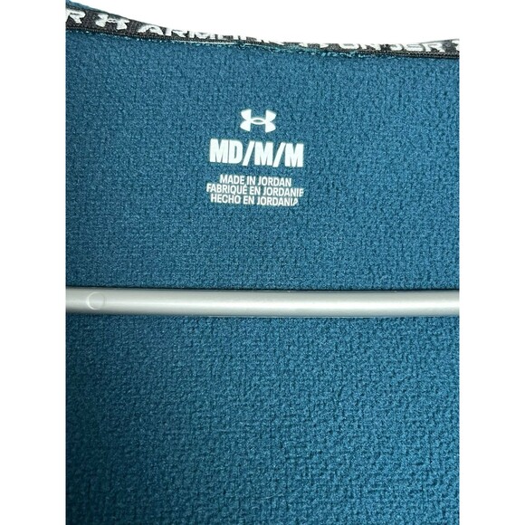 Under Armour UA Storm Essential Swacket Jacket Hoodie Fleece Full Zip Blue M - Picture 7 of 16